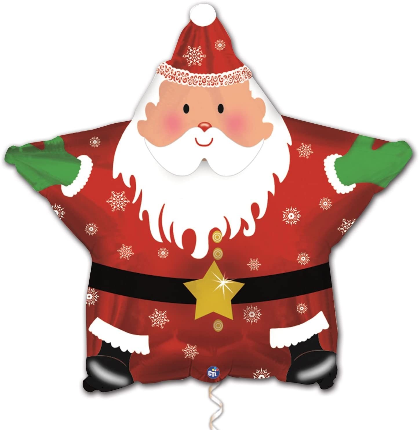 1814.jpg Santa Star Balloon - Image 1
