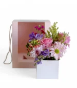 Graceful in Pink Flower Gift Box - Image 2
