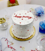 Birthday Hearts Buttercream Cake - Image 3