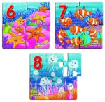 Creative's Early Puzzles Step II, Numbers 6 to 10, Multi Color - Image 2