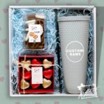 Customized Studded Tumbler Gift Box