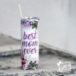 Best Mom Ever Tumbler and Bouquet - Image 2