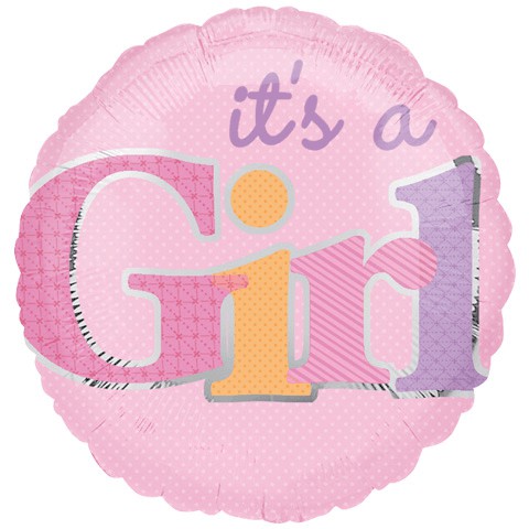 531.jpg It's a Girl Type Balloon - Image 1