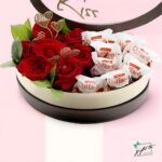 Deluxe Roses and Chocolate Kisses - Image 2