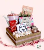 Porcelain Elegance Tea-Time Gift Box for Mom - Image 2