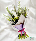 White Calla Lilies and Seasonal Blooms - Image 2