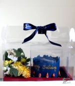 Candlelit Cake & Blooms Box | Flowers and Cake - Image 4