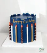 Candlelit Birthday Cake