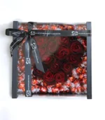 Lindt Roses Luxe Acrylic Heart Gift Box - Image 2