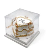 Vintage Heart Buttercream Cake - Image 2