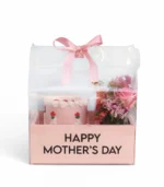 Elegant Floral & Mini Bento Cake Gift Bundle