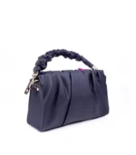 Angel Polo Premium Navy PU Leather Women's Handbag – Stylish & Versatile with Adjustable Shoulder Strap - Image 2
