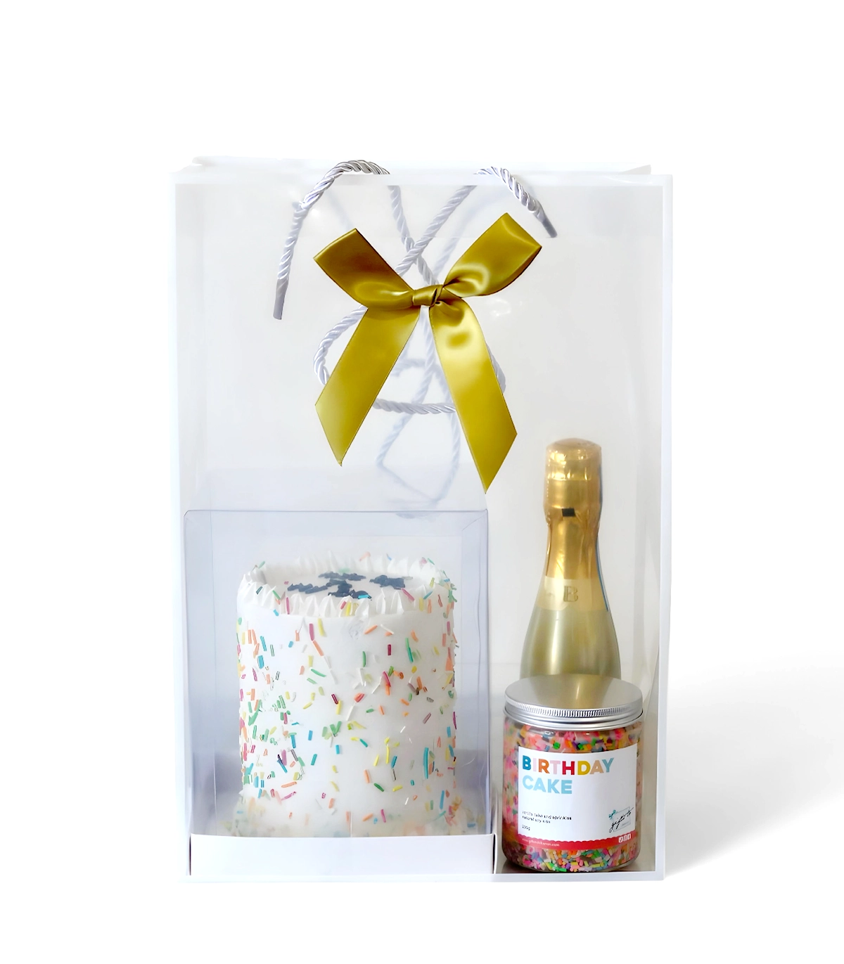 Sprinkle & Shine Birthday Gift Bag Sprinkle & Shine Birthday Cake Gift Bag - Image 1