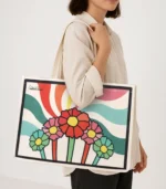 Vivid Flora Guard Tote Bag | Maison Nashou Dearz - Image 2