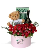 Bear Hugs & Roses Gift Box