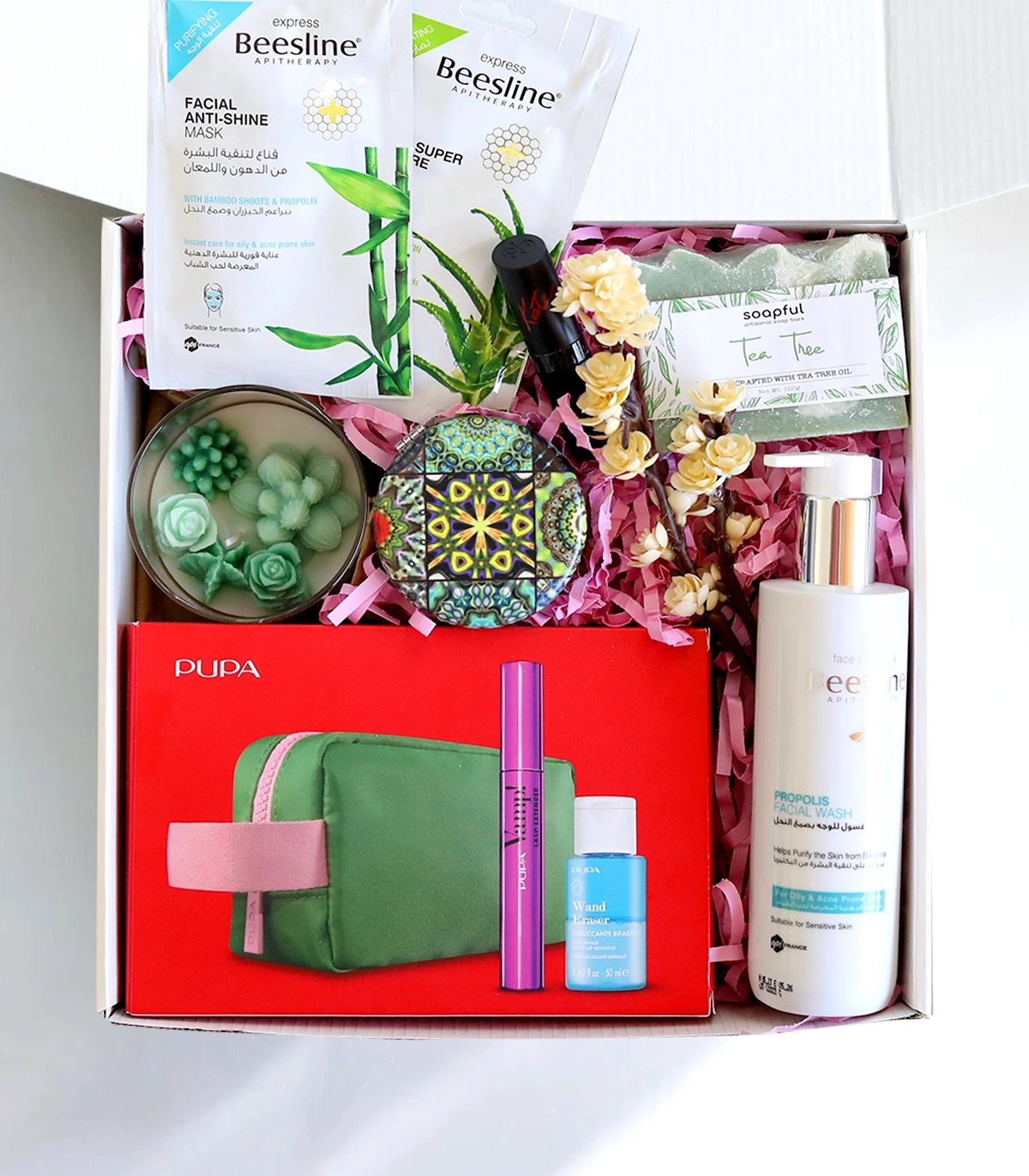 PUPA Milano + Beesline Box PUPA Milano & Beesline Glow Gift Box - Image 1