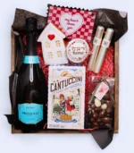 You Are My Home Prosecco & Cantuccini Valentine Box