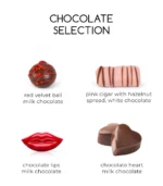 WATCH ME BLOOM Roses, Teddy & Chocolate Valentine Box - Image 3