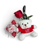 Teddy Charm & Chocolate Hearts Love Bundle