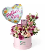 Mother’s Day Blush Bloom & Pistachio Knefe Treat