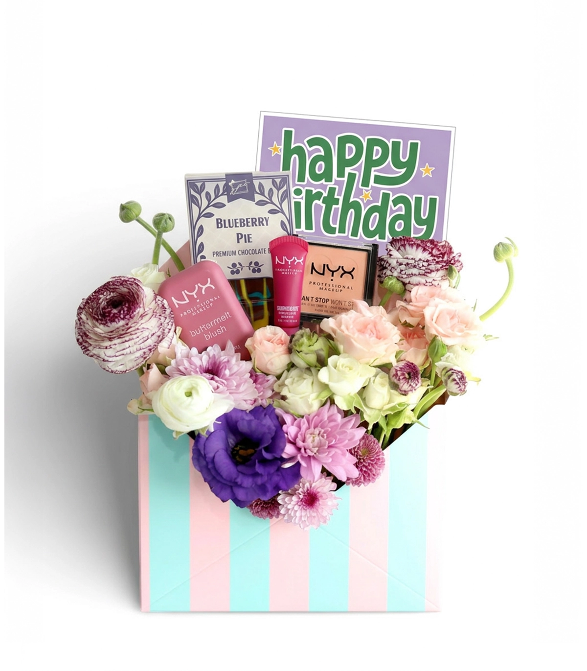 NYX Beauty Set NYX Blush & Bloom Beauty Gift for Mom - Image 1