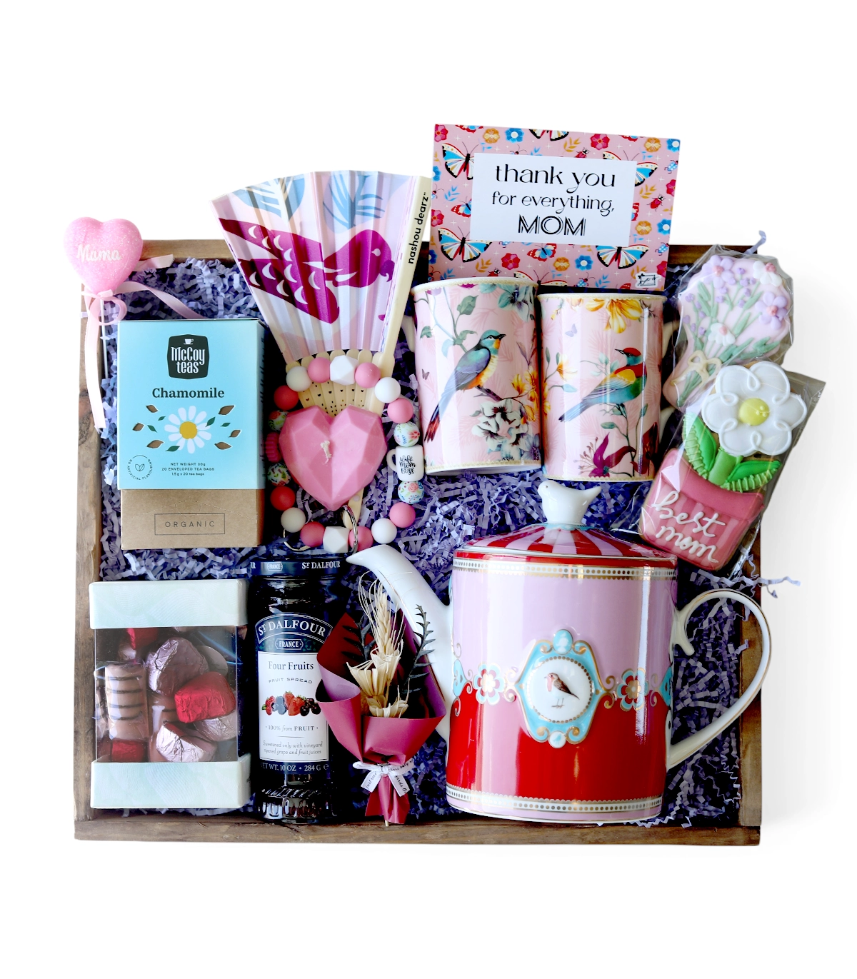 Pip Studio Te Gift box For Mom Pip Studio Porcelain Teapot & Tea Moments Gift Box for Mom - Image 1