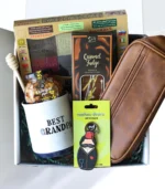 Grandpa Gift Box with Leather Pouch & Gourmet Treats