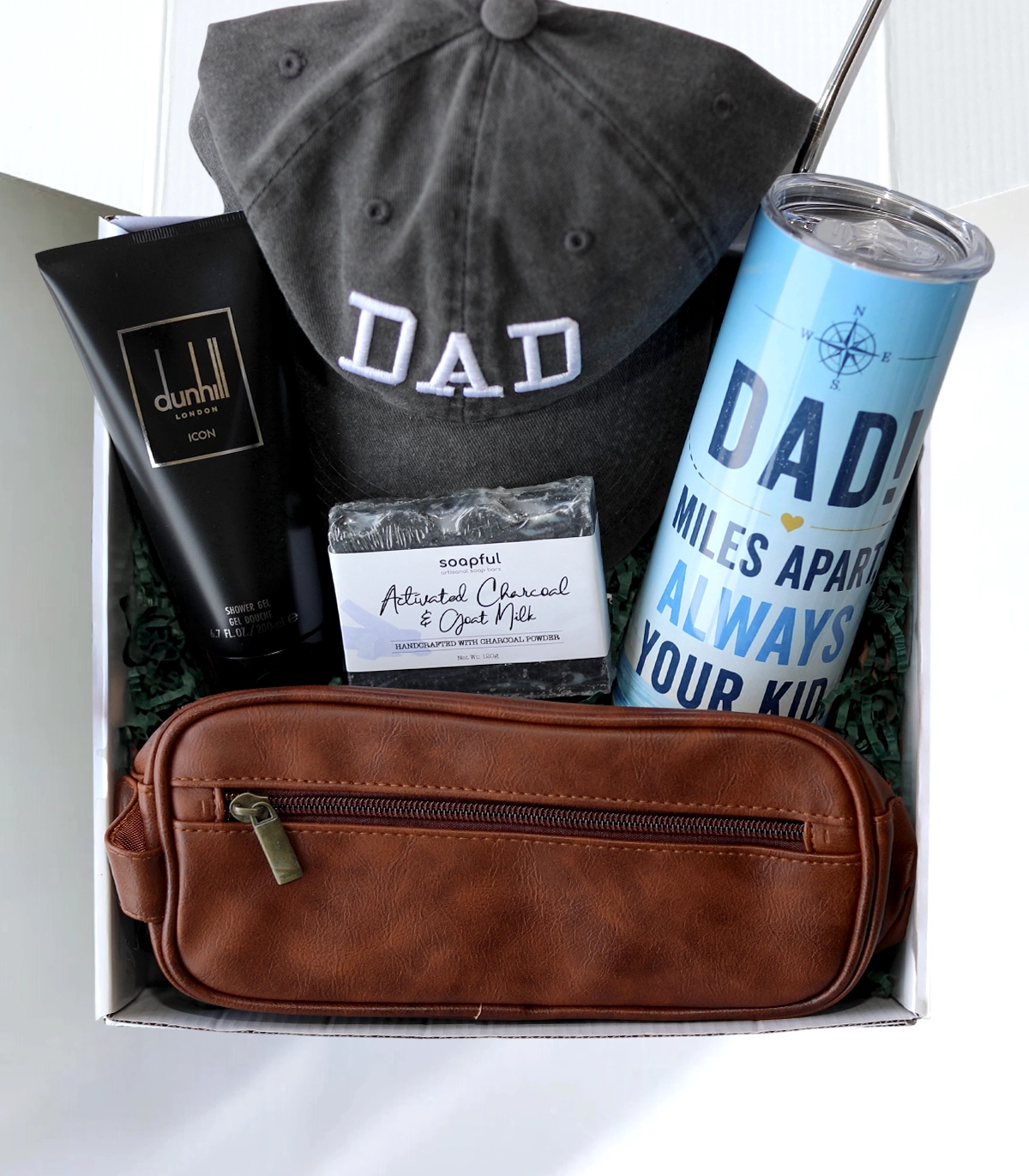 Dad Cap Box Cool Dad Essentials Gift Box - Image 1