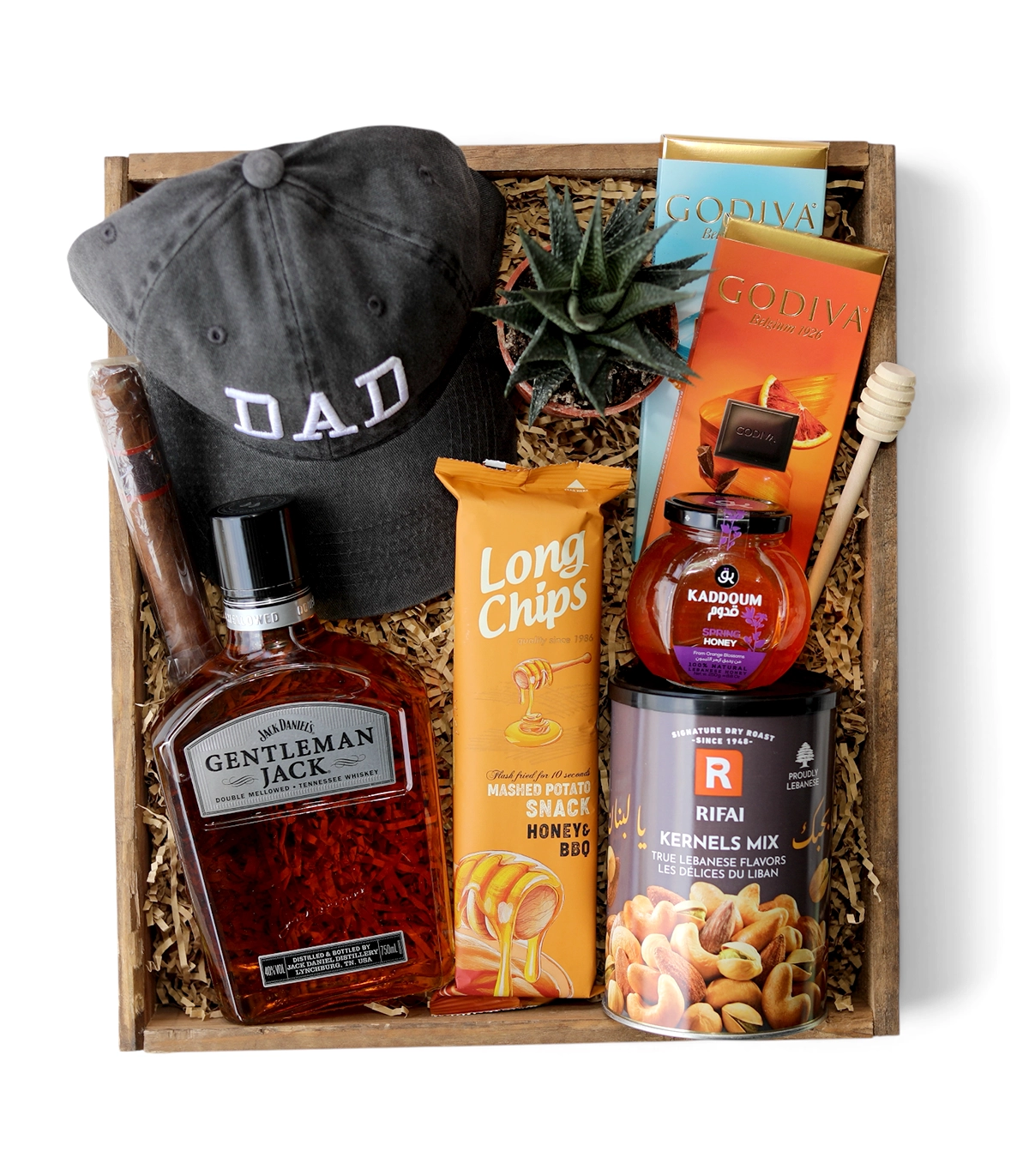 Gentleman Jack Gift Box for Dad The Gentleman Jack Whiskey Gift Box for Dad - Image 1