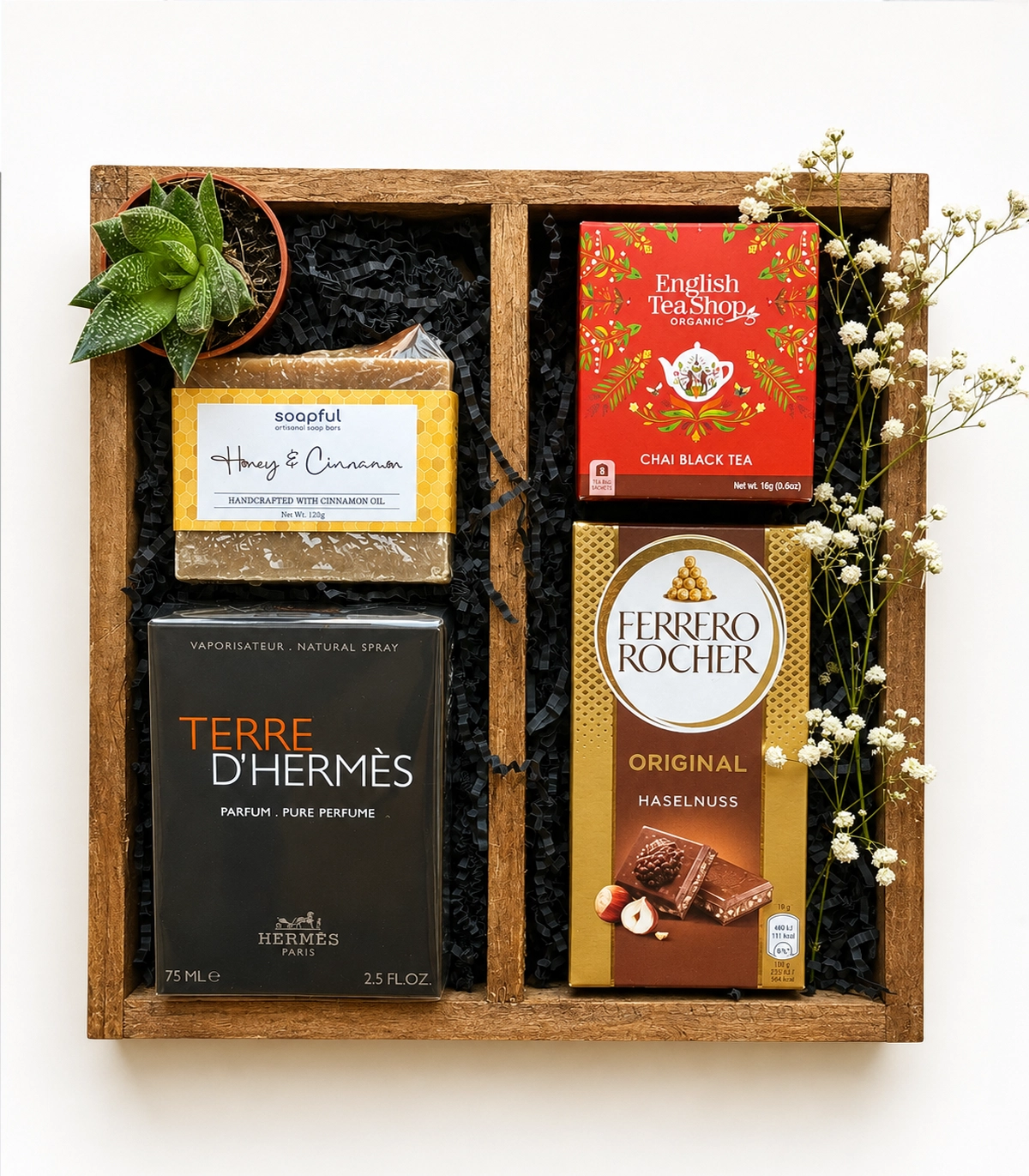 Terre Dhermes Gift Box Terre d'Hermès Luxury Gift Crate - Image 1