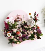 Personalized Newborn Flower Box for Baby Boy/Girl - Image 2