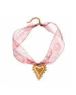 Notebook Journal & Heart Charm Gift Set - Image 2