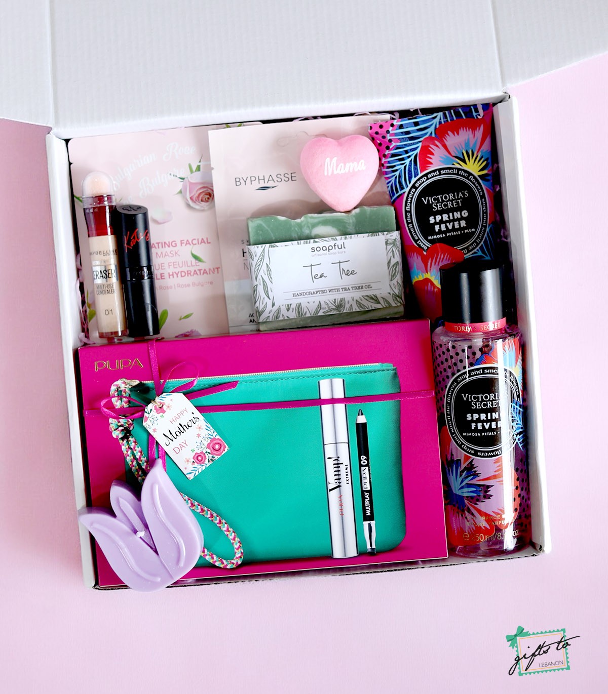 Spring Fever PUPA MILANO and Victoria's Secret Wellness Gift Box For Mom